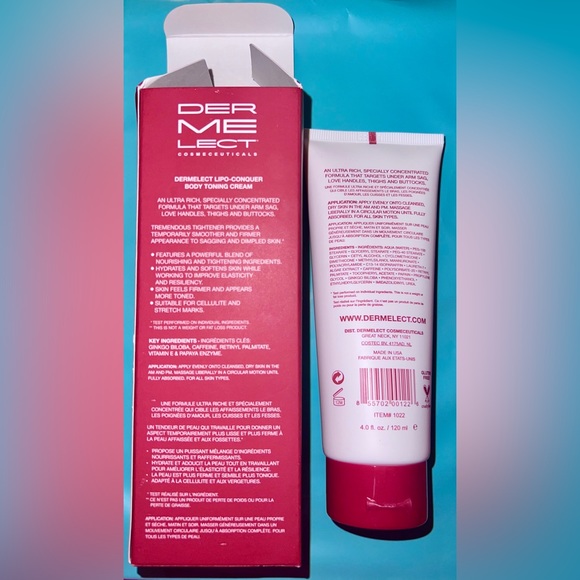 Dermelect Lipo Conquer Body Toning Cream. Lotion, Repair, Filler, Lifting, Firm - Picture 4 of 4